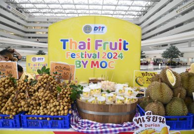 ตรวจเยี่ยมกิจกรรมรณรงค์บริโภคผลไม้ Thai Fruit Festival by MOC 2024″